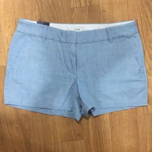 NWT J. Crew Oxford Shorts